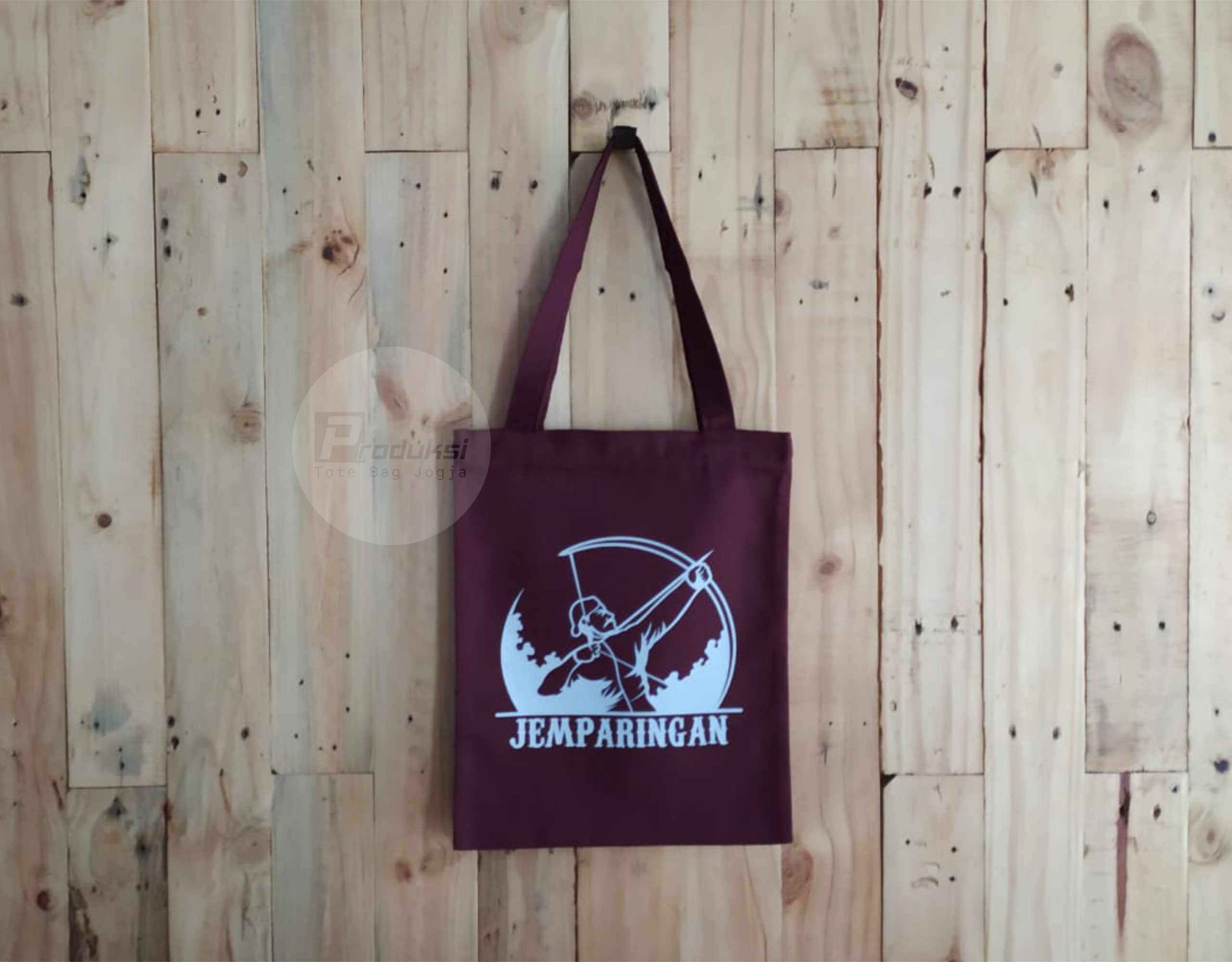 Totebag Kanvas Custom Satuan